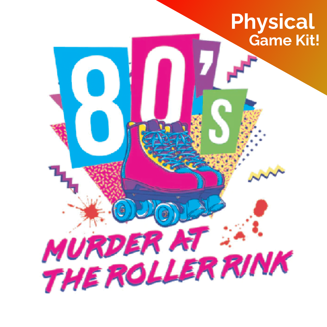 Murder At The Roller Rink An 80s Teen Murder Mystery (Physical Game
