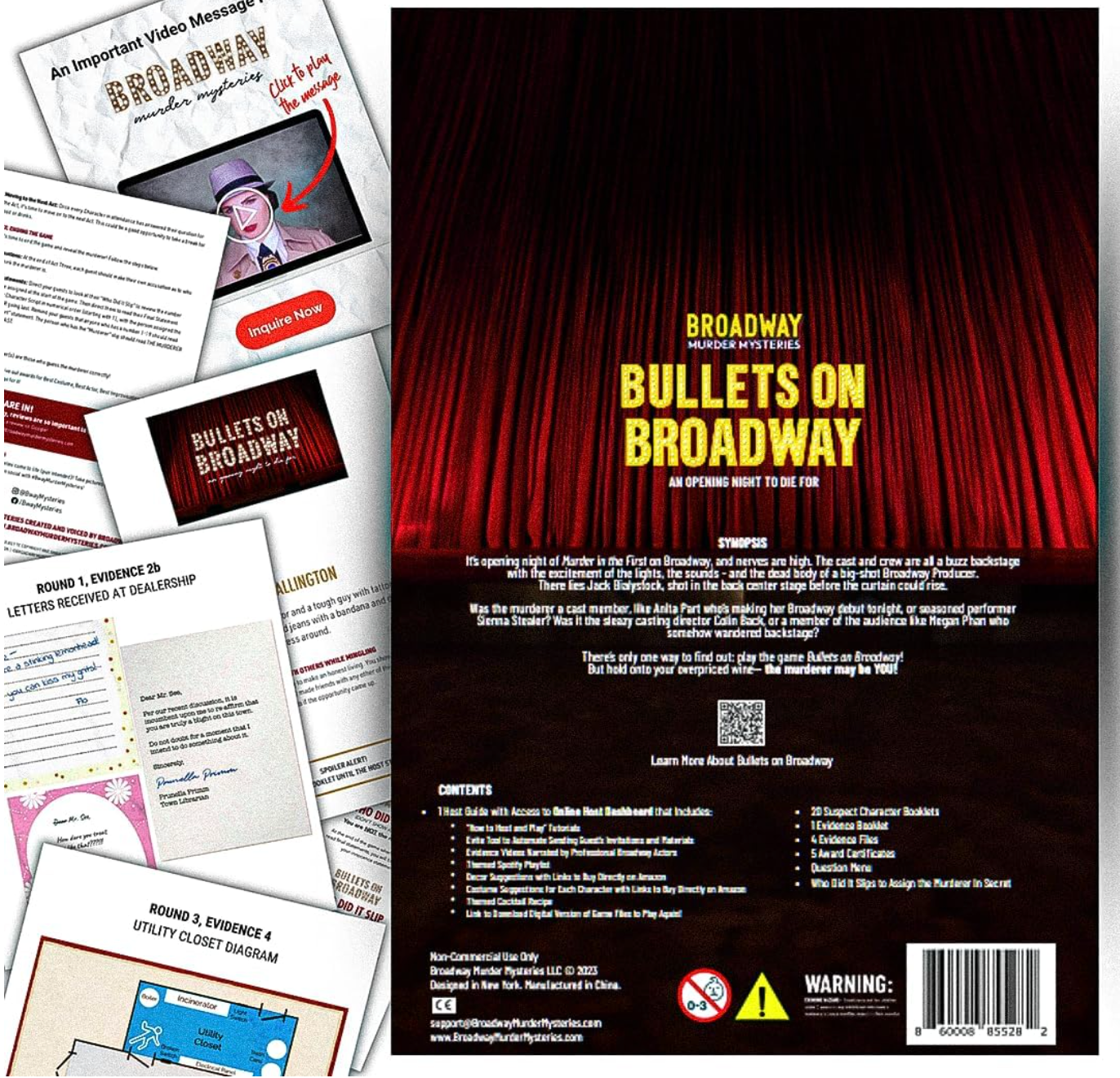 Bullets On Broadway (Physical Game Kit)