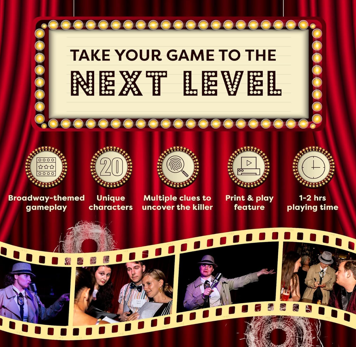 Bullets On Broadway (Physical Game Kit)