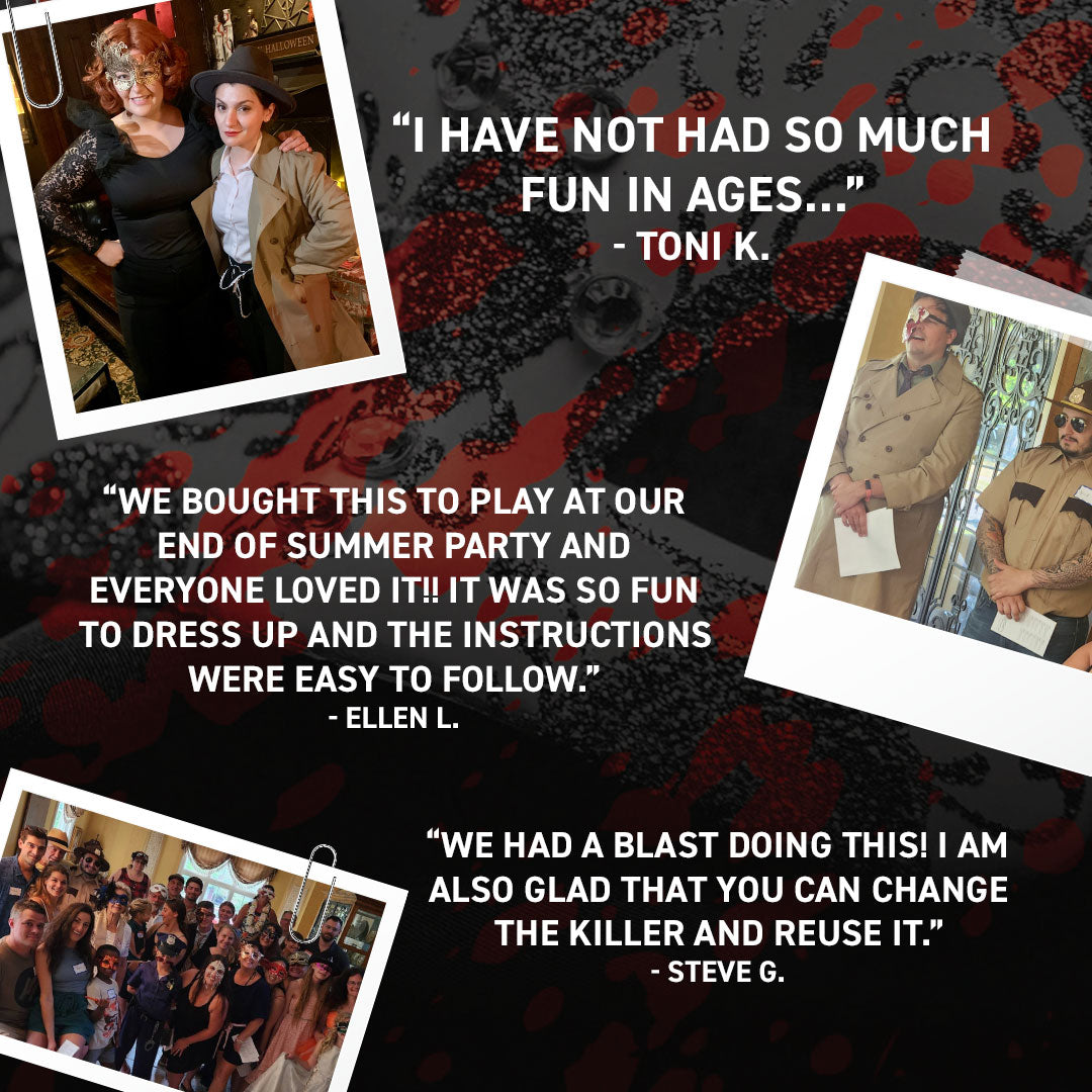 Masquerade & Murder (Physical Game Kit)