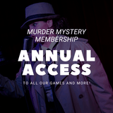 Annual Murder Mystery Membership - Broadway Murder Mysteries