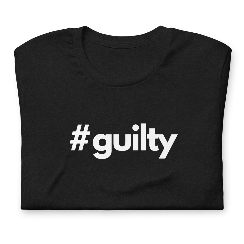 Guilty t shirt outlet