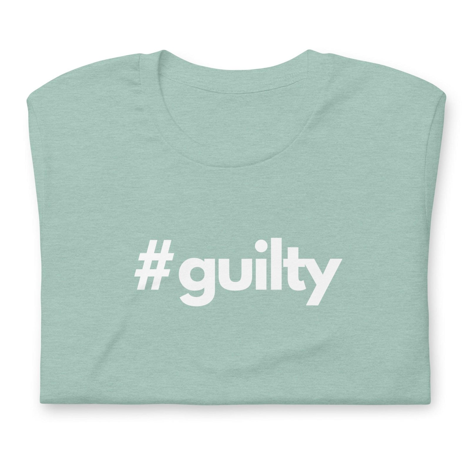 #guilty Unisex t-shirt - Broadway Murder Mysteries