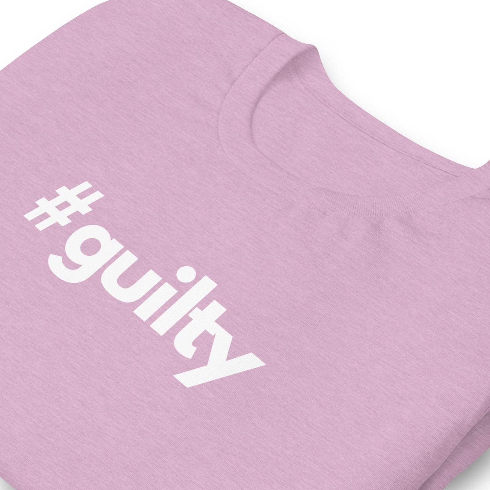 #guilty Unisex t-shirt - Broadway Murder Mysteries